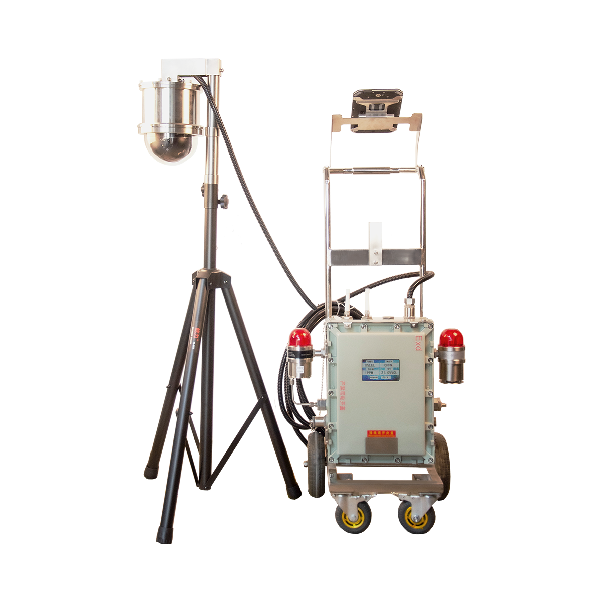 互聯移動式氣體檢測預警儀GQB-200A7SP-U